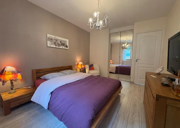 L'oree Du Bois - Piscine - 6pers - Garage